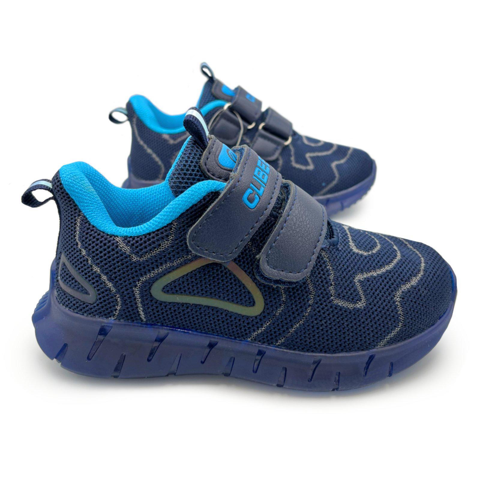 Кроссовки детские для мальчика Clibee MV-1443 р. 29 Синий