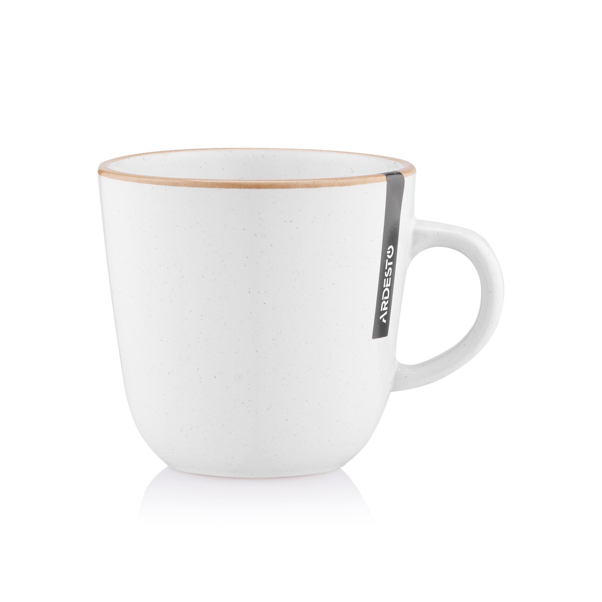 Чашка Ardesto AR2945AW Аpulia 450 мл Белый (505cb283)