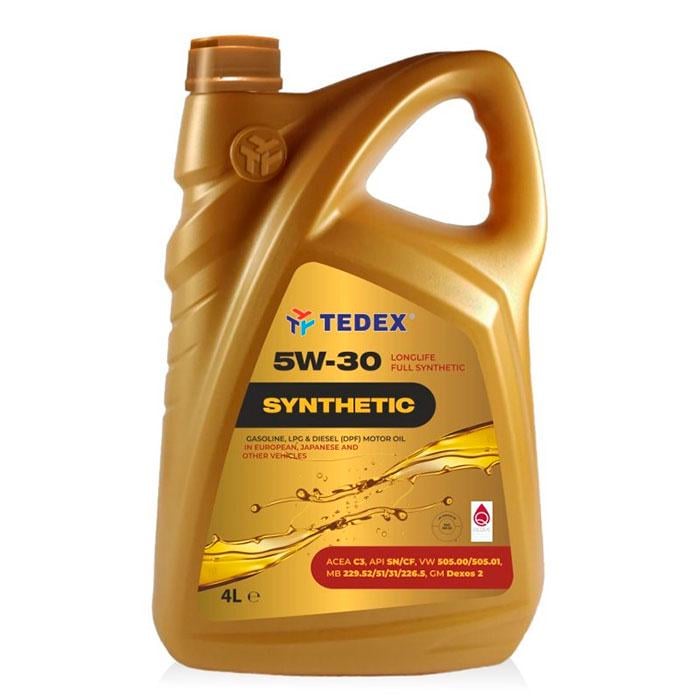 Моторное масло автомобильное TEDEX SYNTHETIC 5W-30 4 л (163614)
