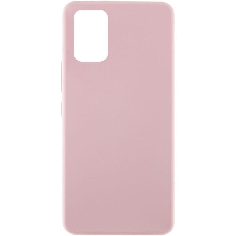 Противоударный чехол Silicone Cover Lakshmi (AAA) для Samsung Galaxy A51 Розовый / Pink Sand