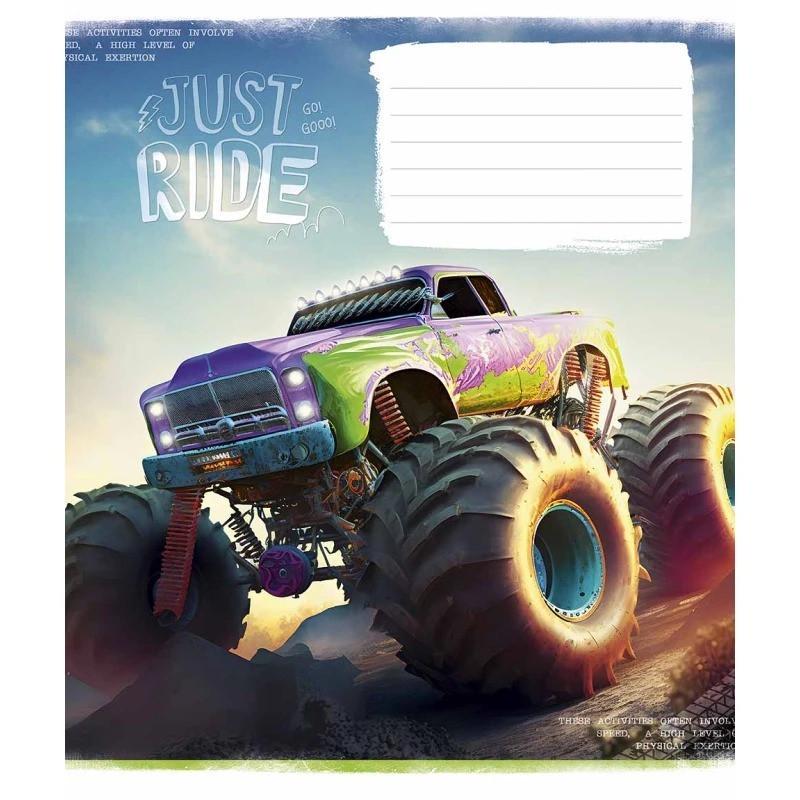 Зошит учнівський "Offroad masters" 018-3287L-5 в лінію 18 аркушів