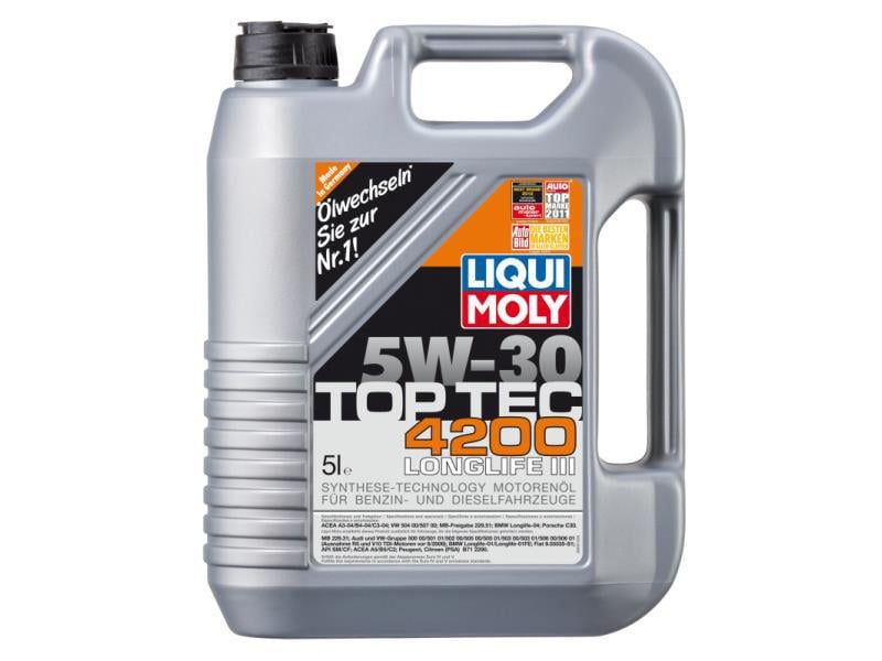 Моторне мастило Liqui Moly Top Tec 4200 5W-30 5 л (LIM7661)