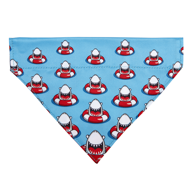 Бандана для собак на нашийник Max & Molly Bandana Frenzy the Shark L (2670646437) - фото 2