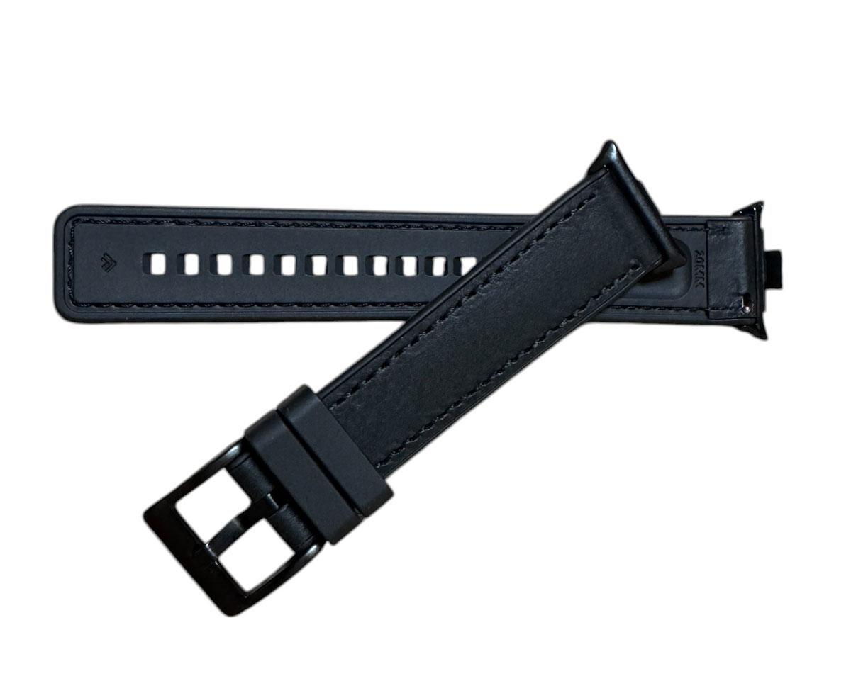 Ремешок Primolux Leather Silicone для смарт-часов Xiaomi Redmi Watch 4/Xiaomi Smart Band 8 Pro Black (2702726277) - фото 2 Ремешок Primolux Leather Silicone для смарт-часов Xiaomi Redmi Watch 4/Xiaomi Smart Band 8 Pro Black (2702726277) - фото 2