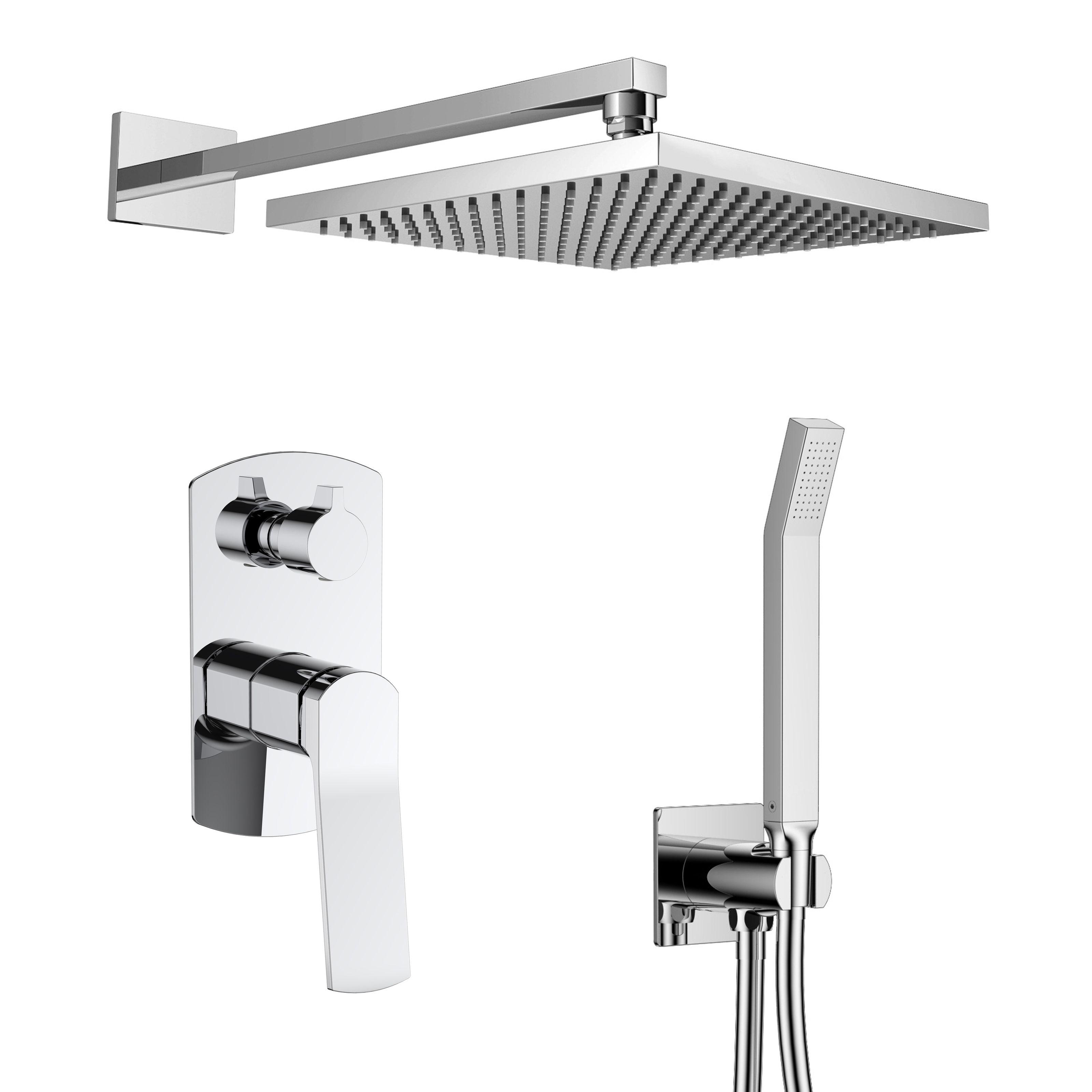 Душевая система скрытого типа VOLLE SOLO SET20220117 Хром (132163)