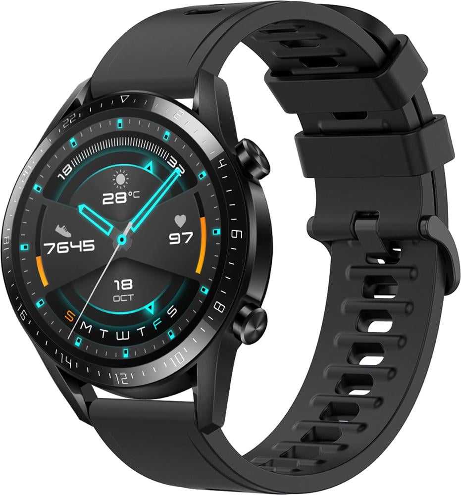 Ремешок Convex для Huawei Watch GT 2 46 мм 22 мм Black (22307-2B)