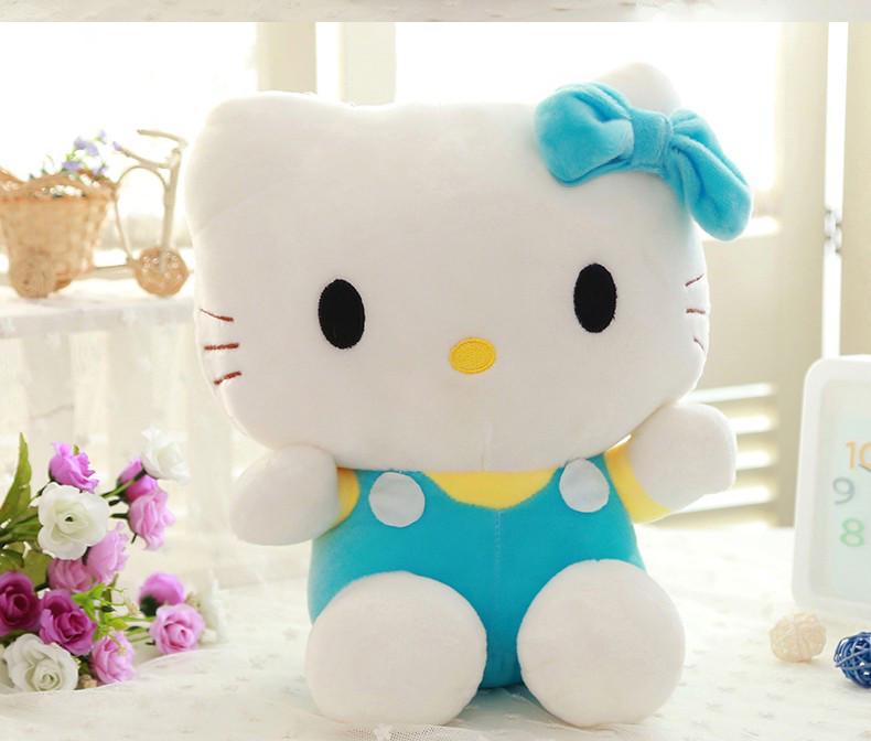 Плюшевая игрушка Китти Hello Kitty 18 см Голубой