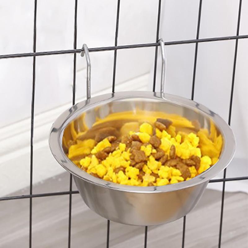 Миска для собак Taotaopets 136603 підвісна металева обсяг 0,15 л - фото 4