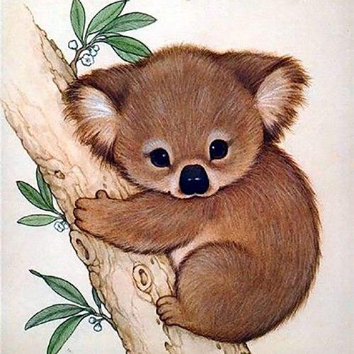Набор алмазной вышивки Маленький коала (КДИ-1064)