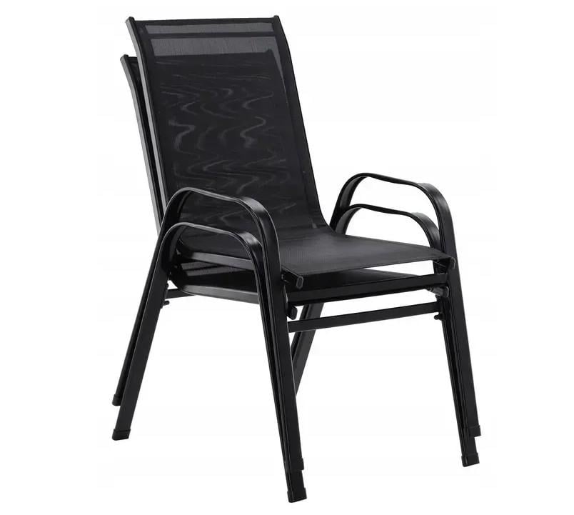 Комплект садовых стульев Garden Line Черный - фото 2 Комплект садовых стульев Garden Line Черный - фото 2