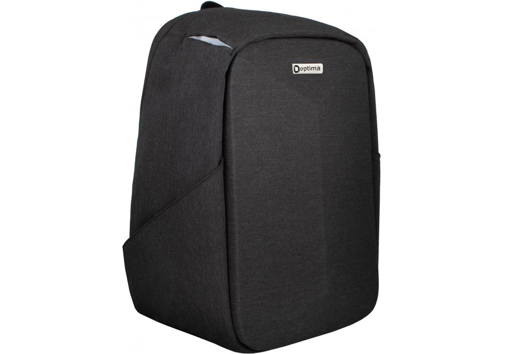 Рюкзак деловой Optima 40х29х15 см 16-25 л Черный (O97498)