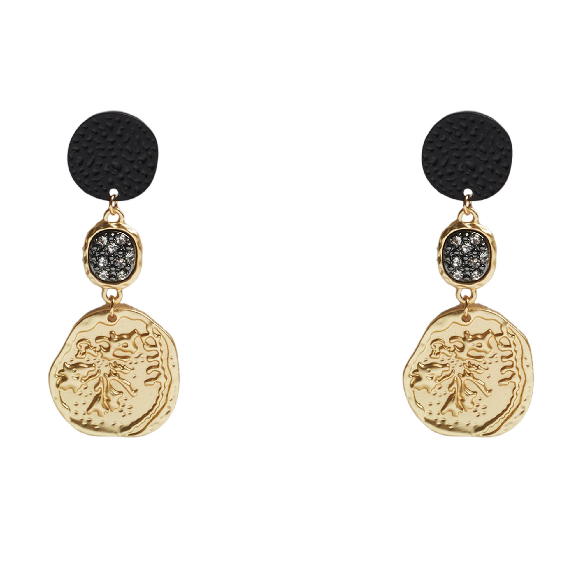 Женские серьги Parfois 191462 ONE Черный