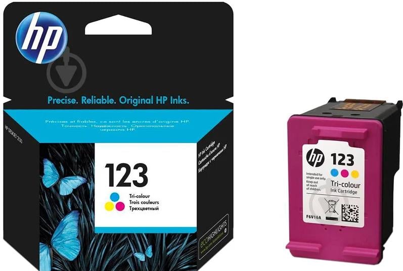 Картридж HP 123 для принтера DeskJet Color (F6V16AE)
