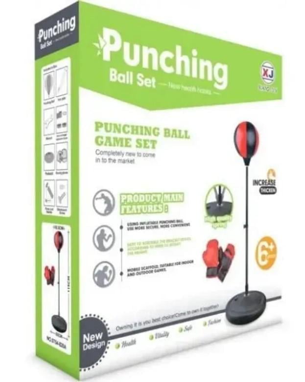 Дитячий боксерський комплект стійка з грушею/рукавички і насос 110 см (2104618781) - фото 9 Дитячий боксерський комплект стійка з грушею/рукавички і насос 110 см (2104618781) - фото 9