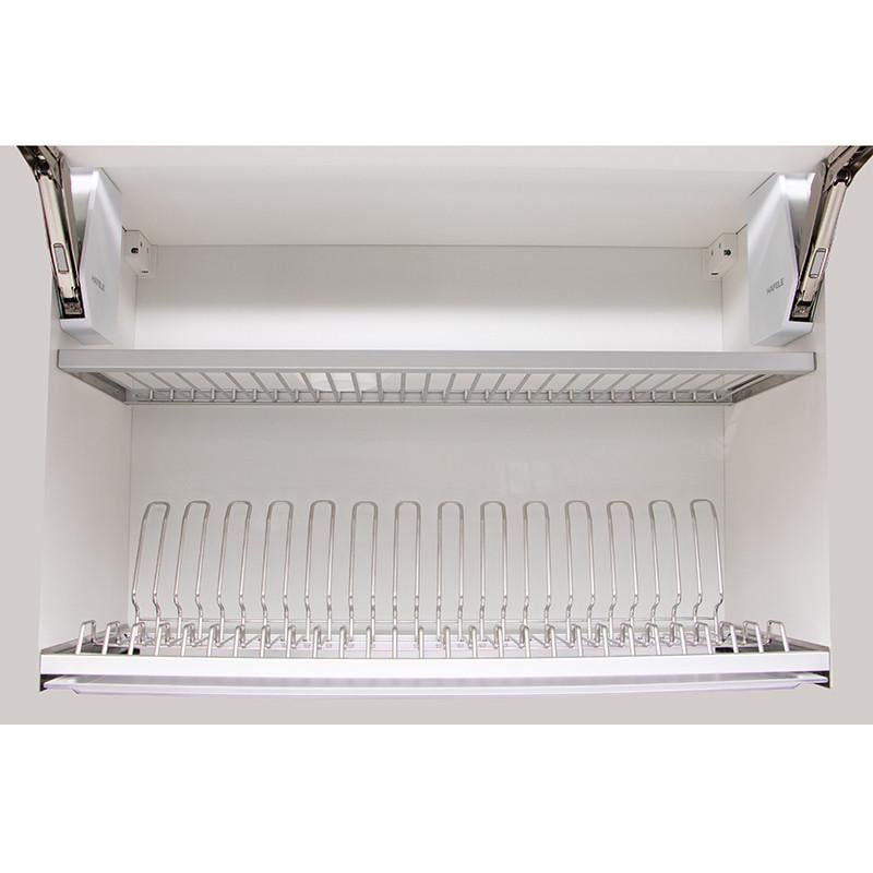 Комплект сушилок для посуды Vibo с рамой 1 поддон из пластика 800 мм (50675)