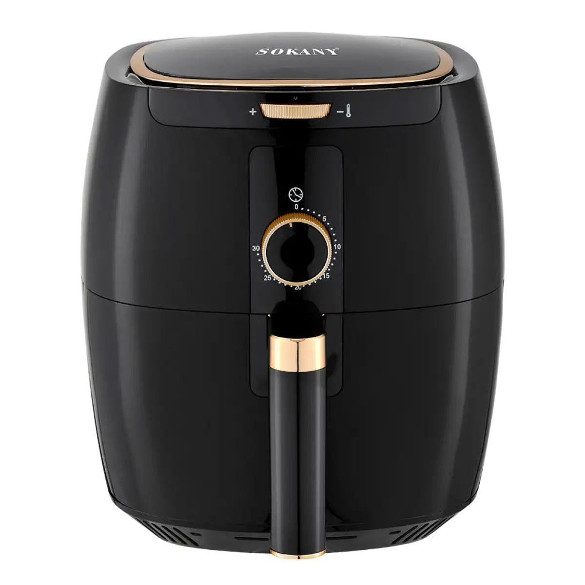 Аэрофритюрница Sokany 6,5 л 1300 Вт Черный (SK-8027) Аэрофритюрница Sokany 6,5 л 1300 Вт Черный (SK-8027)