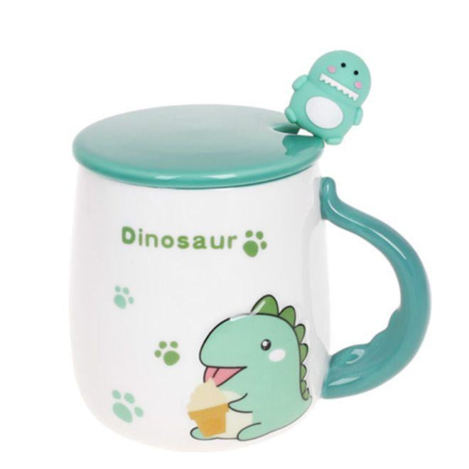 Заварник порцеляновий з кришкою і ложечкою Flora Dinosaur 0,43 л (32400)