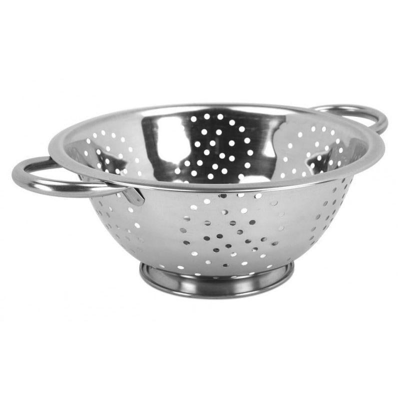 Дуршлаг из нержавейки A-Plus 22 см на две ручки (201760-22) Дуршлаг из нержавейки A-Plus 22 см на две ручки (201760-22)