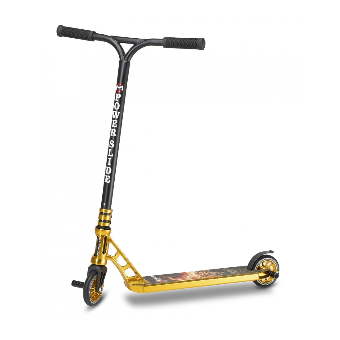 Самокат трюковый Maraton Powerslide HIC Золотой