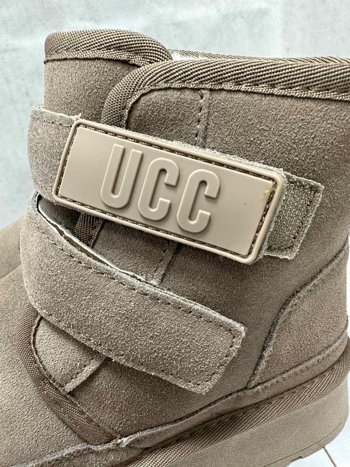 Уги дитячі зимові Ugg hengji на овчині р. 36 Коричневий (12630858) - фото 8 Уги дитячі зимові Ugg hengji на овчині р. 36 Коричневий (12630858) - фото 8