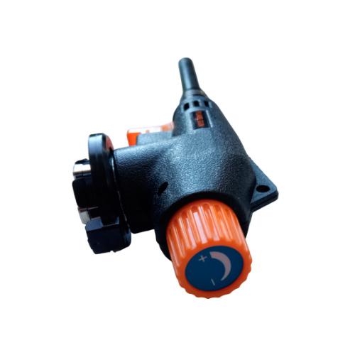 Газовий пальник портативний SV-930 на цанговий балон з п'єзопідпалом Black (877453) - фото 4