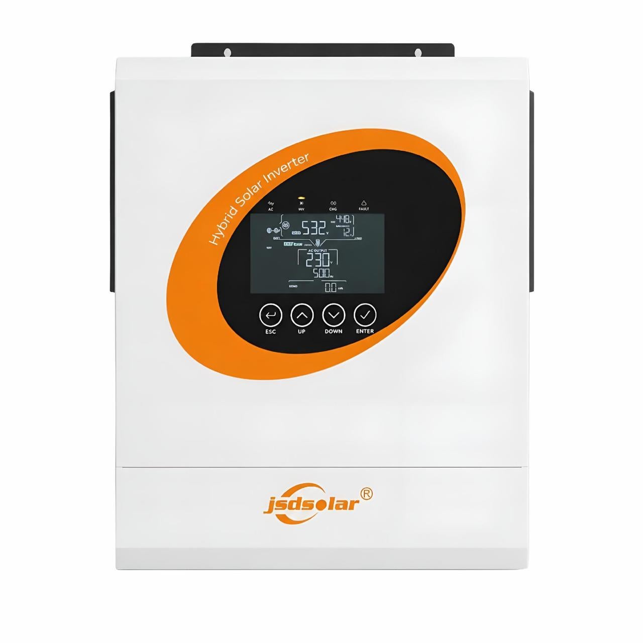 Инвертор гибридный JSDsolar J6500HC 48V/6500W/MPPT 60-500В Белый (J6500HC) Инвертор гибридный JSDsolar J6500HC 48V/6500W/MPPT 60-500В Белый (J6500HC)