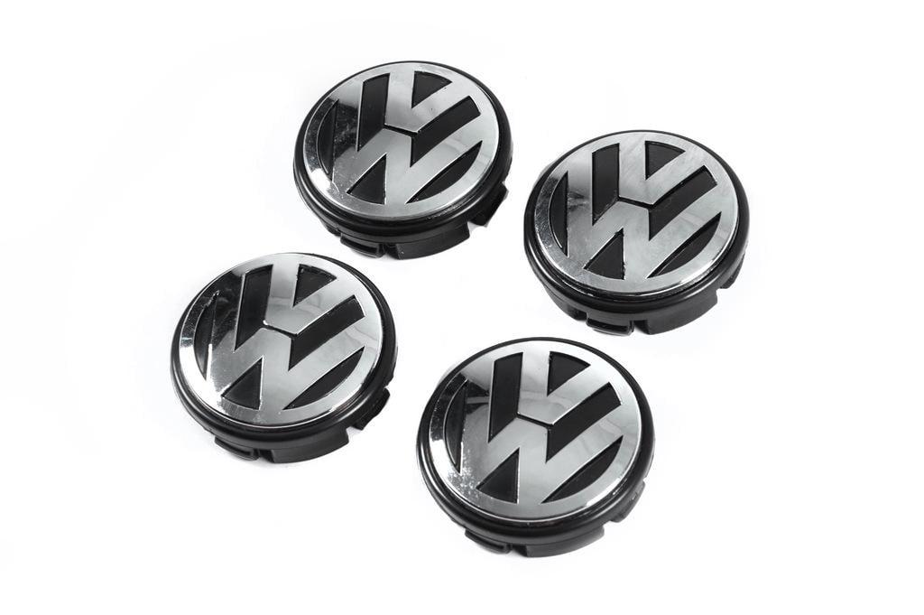 Колпачки в диски 56/52 мм 6N0601171 8942 для тюнинга Volkswagen 4 шт.