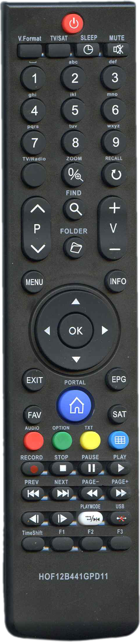 Пульт для тюнера Galaxy Innovations GI-S8120 (3886)