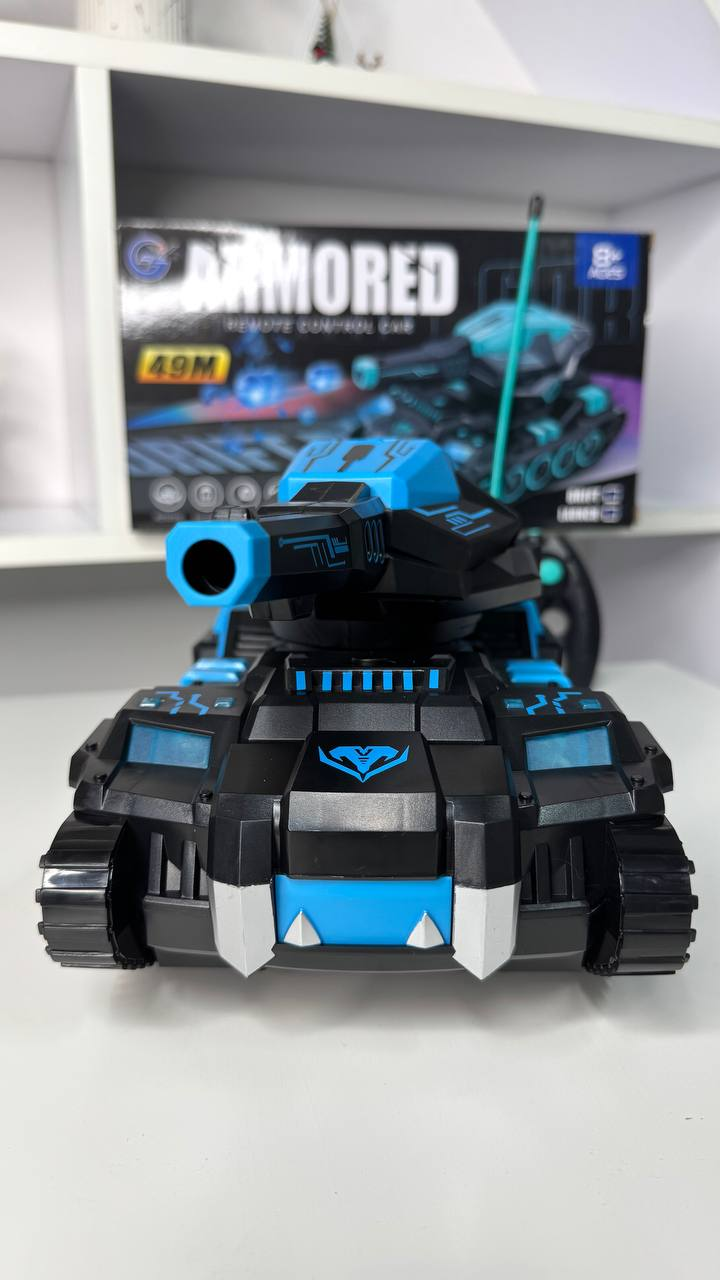 Іграшковий танк на радіокеруванні MHZ 899D-2 стріляє водяними кулями USB зарядне (2436912246) - фото 2 Іграшковий танк на радіокеруванні MHZ 899D-2 стріляє водяними кулями USB зарядне (2436912246) - фото 2