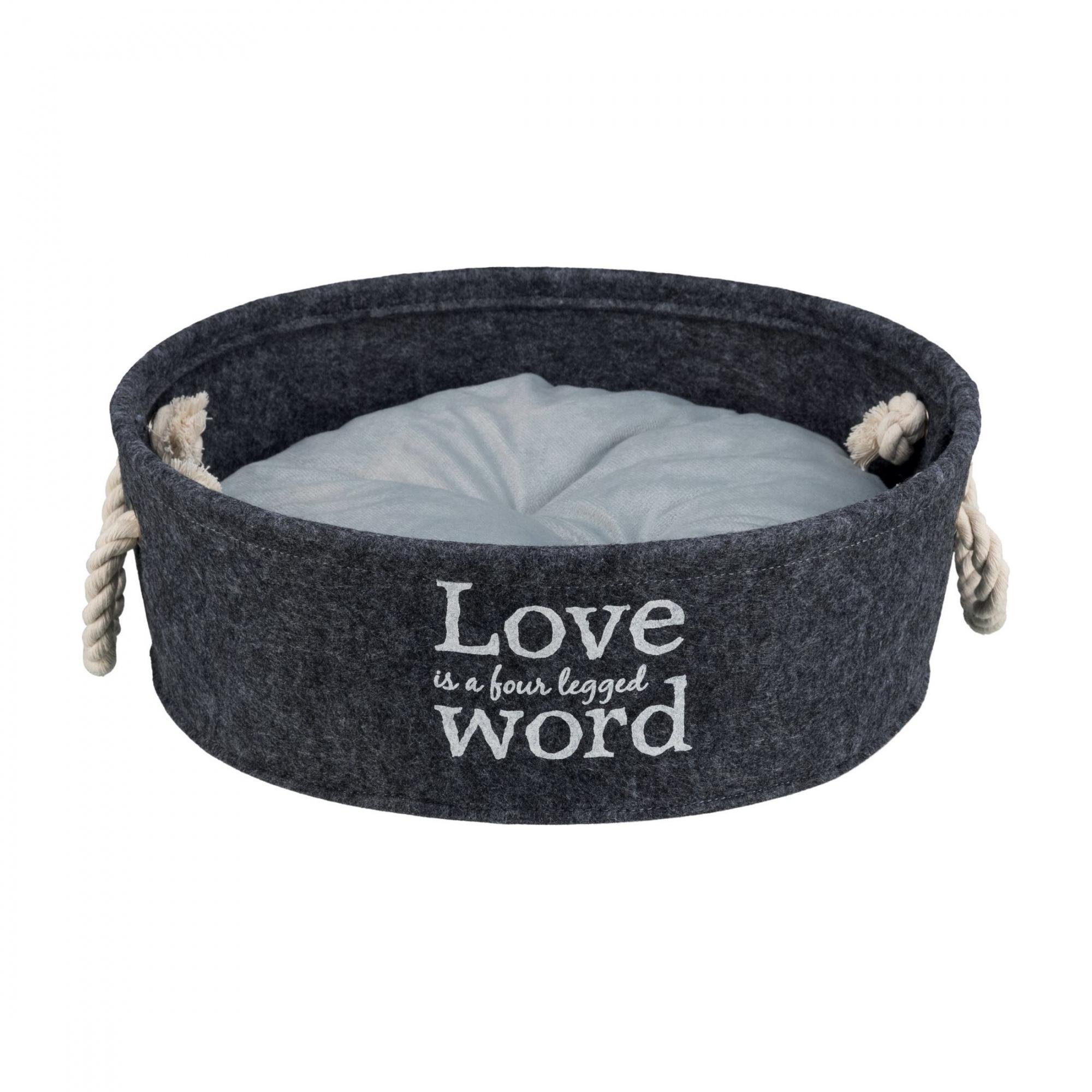 Лежак для животных Trixie Lian 45 см Серый (38396)