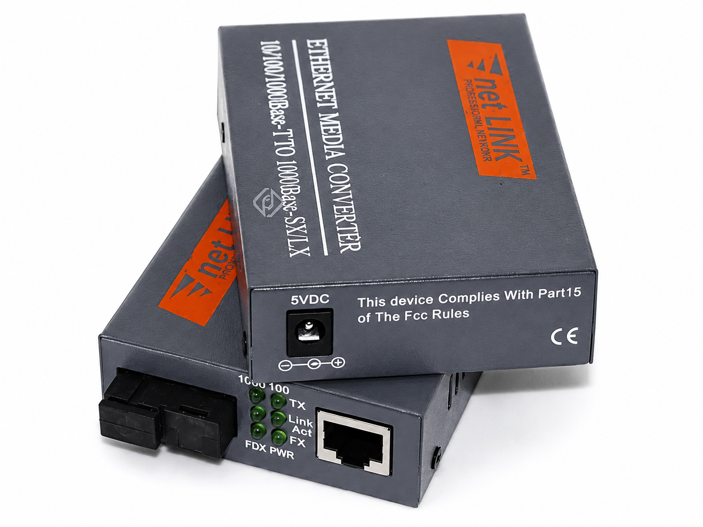Медиаконвертер HTB-GS-03 A/B 10/100/1000Mb 20км SC порт (1010-637-00)