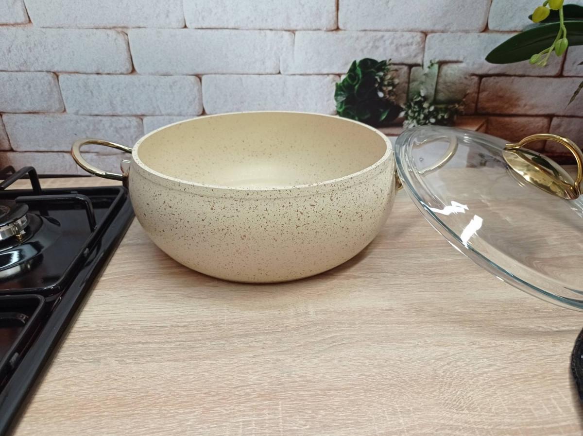 Каструля OMS Collection 3141 28 см 6,6 л Ivory (21339630) - фото 7 Каструля OMS Collection 3141 28 см 6,6 л Ivory (21339630) - фото 7