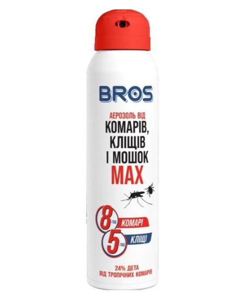 Аерозоль від комарів і кліщів МАХ Bros 90 мл (2633660091)