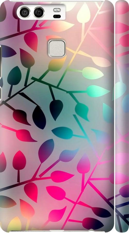 Чехол на Huawei P9 Листья (2235c-347-42517)