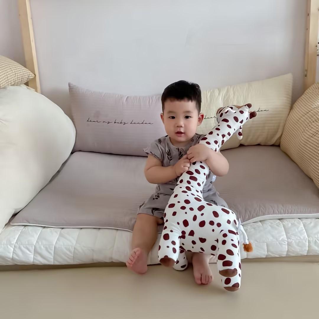 Мягкая игрушка антистресс Жираф Бежевый - фото 4 Мягкая игрушка антистресс Жираф Бежевый - фото 4