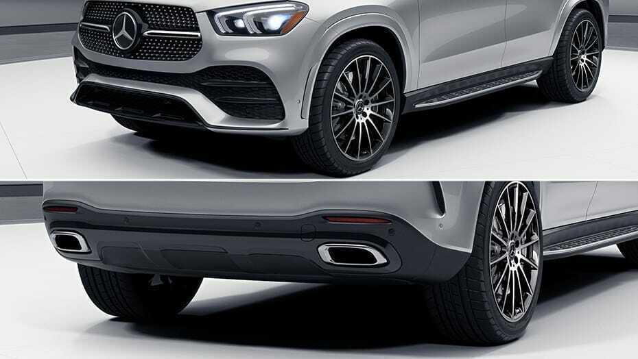 Брызговики Dongmart для Mercedes GLE W167 2019+ AMG обвес с подножкой 4 шт. - фото 3