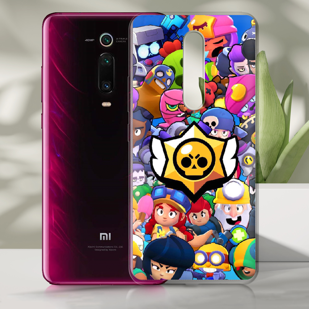 ᐉ Чехол BoxFace Xiaomi Mi 9T / Mi 9T Pro Brawl Stars Прозрачный силикон  (37376-up2389-37376) • Купить в Киеве, Украине • Лучшая цена в Эпицентр