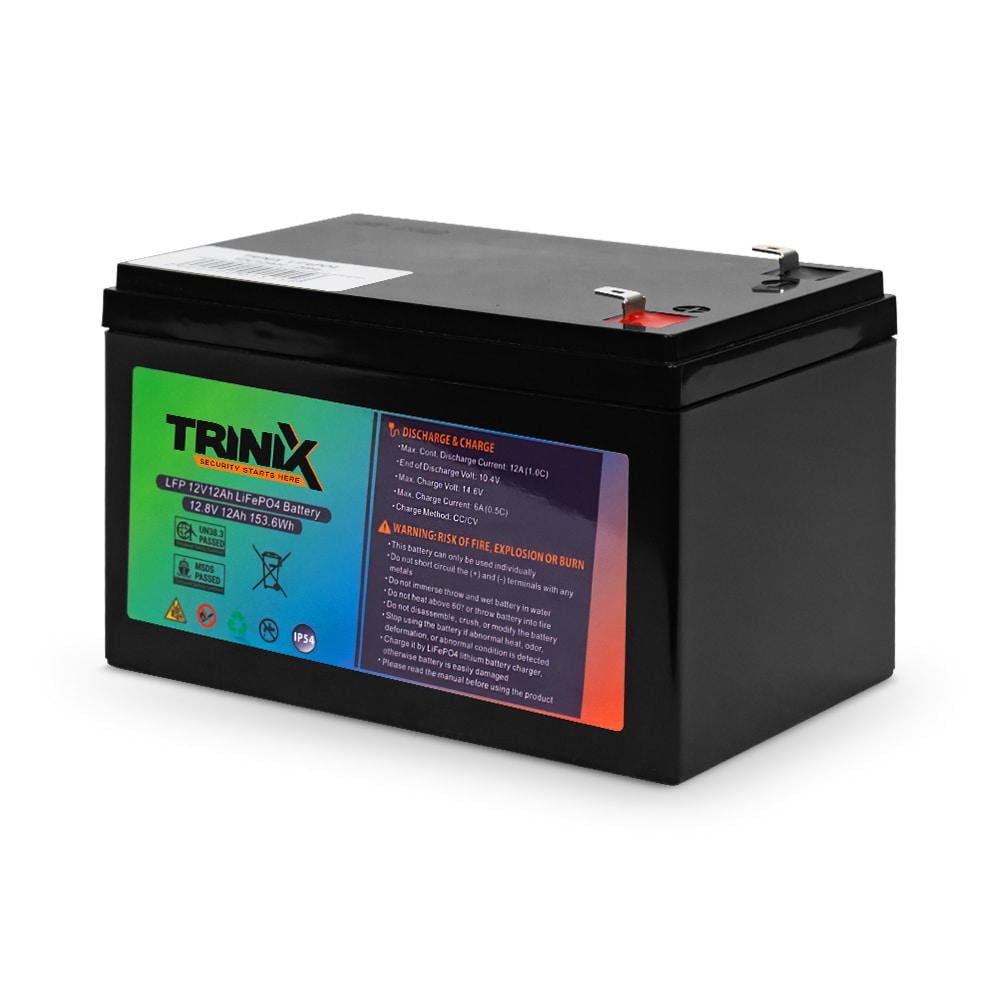 Акумулятор Trinix LiFePo4 12V 12 Ah (44-00002)