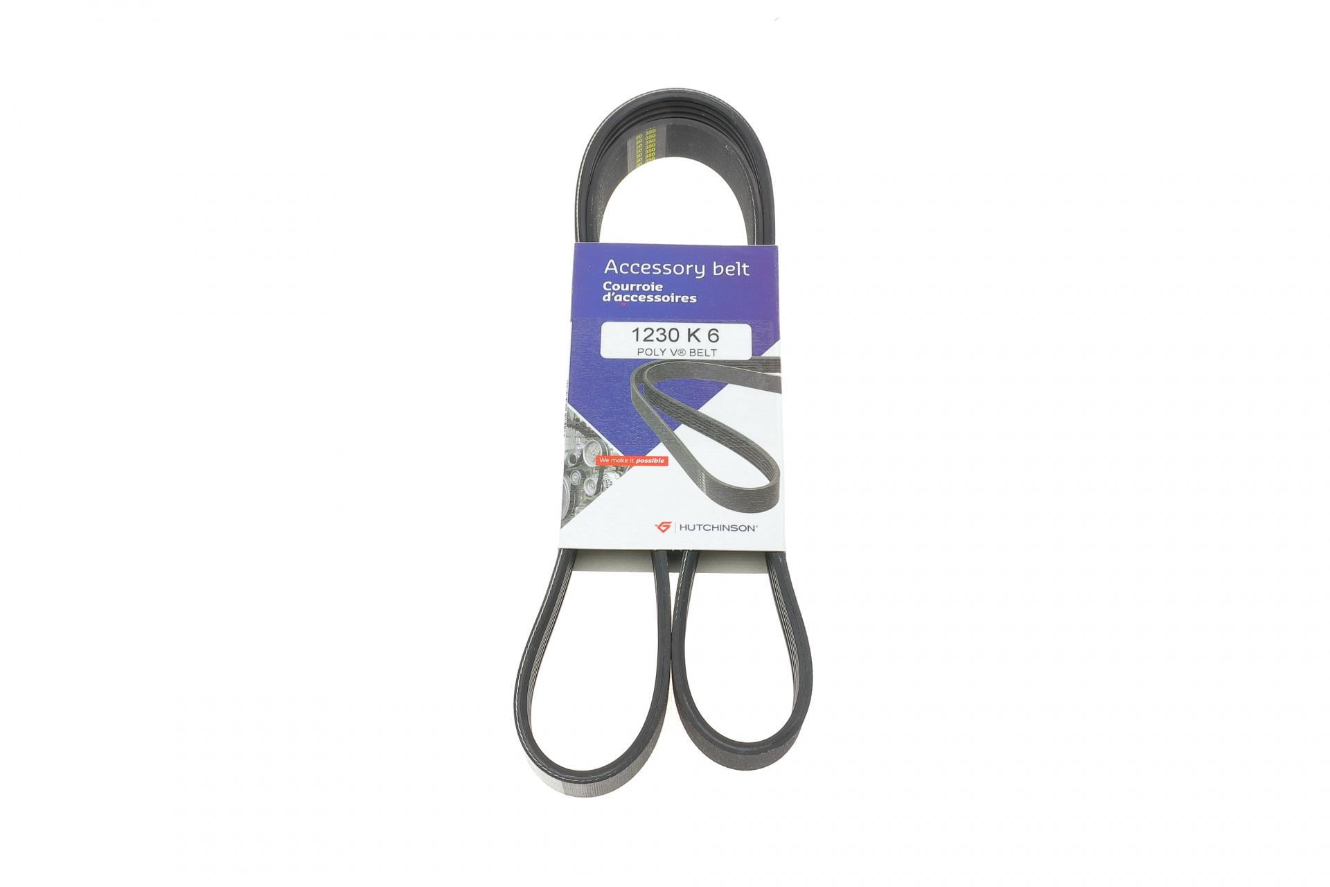 Ремень генератора HUTCHINSON для Ford Scorpio/Sierra 2.0i 85-94 (1230 K 6)