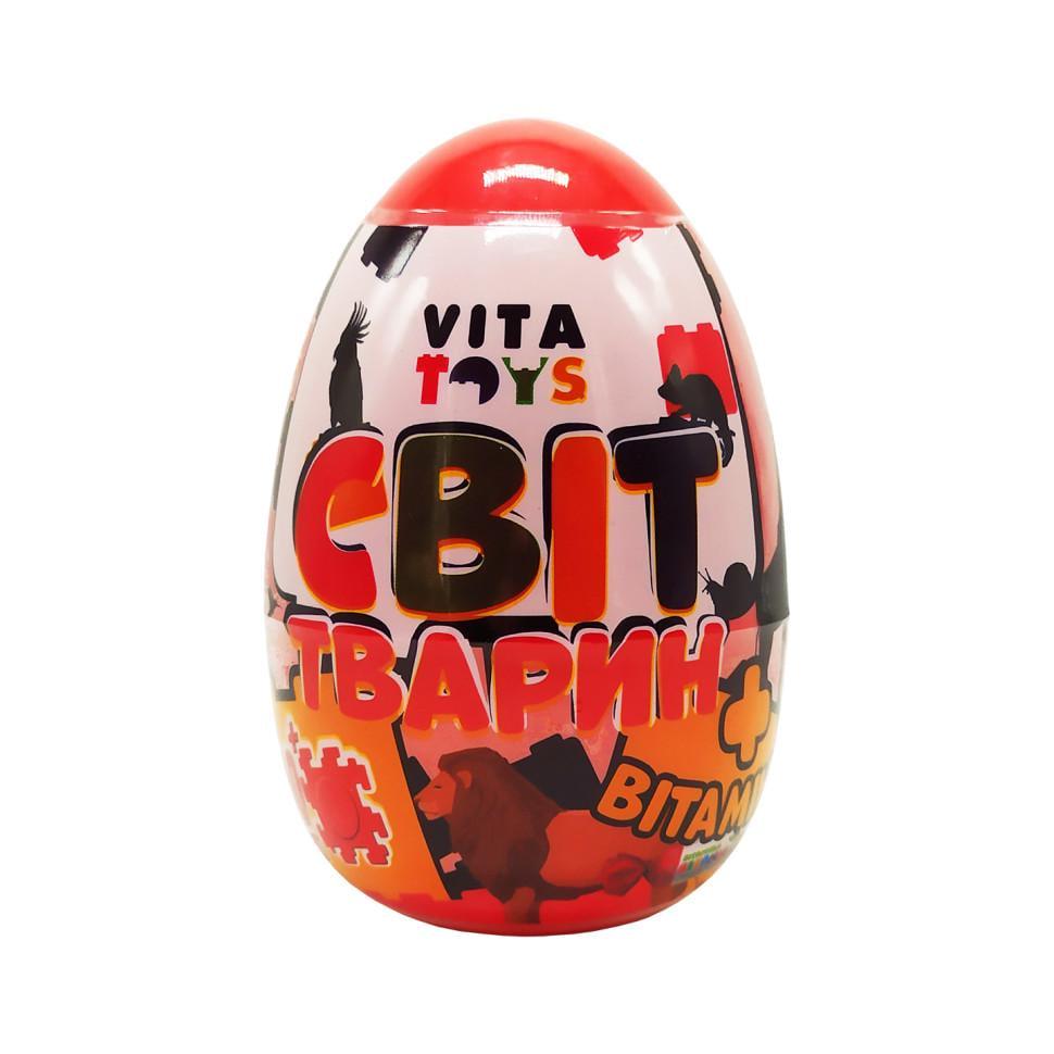 Конструктор в яйце VitaToys VTK 0069 Мир Животных 100 деталей (30193)