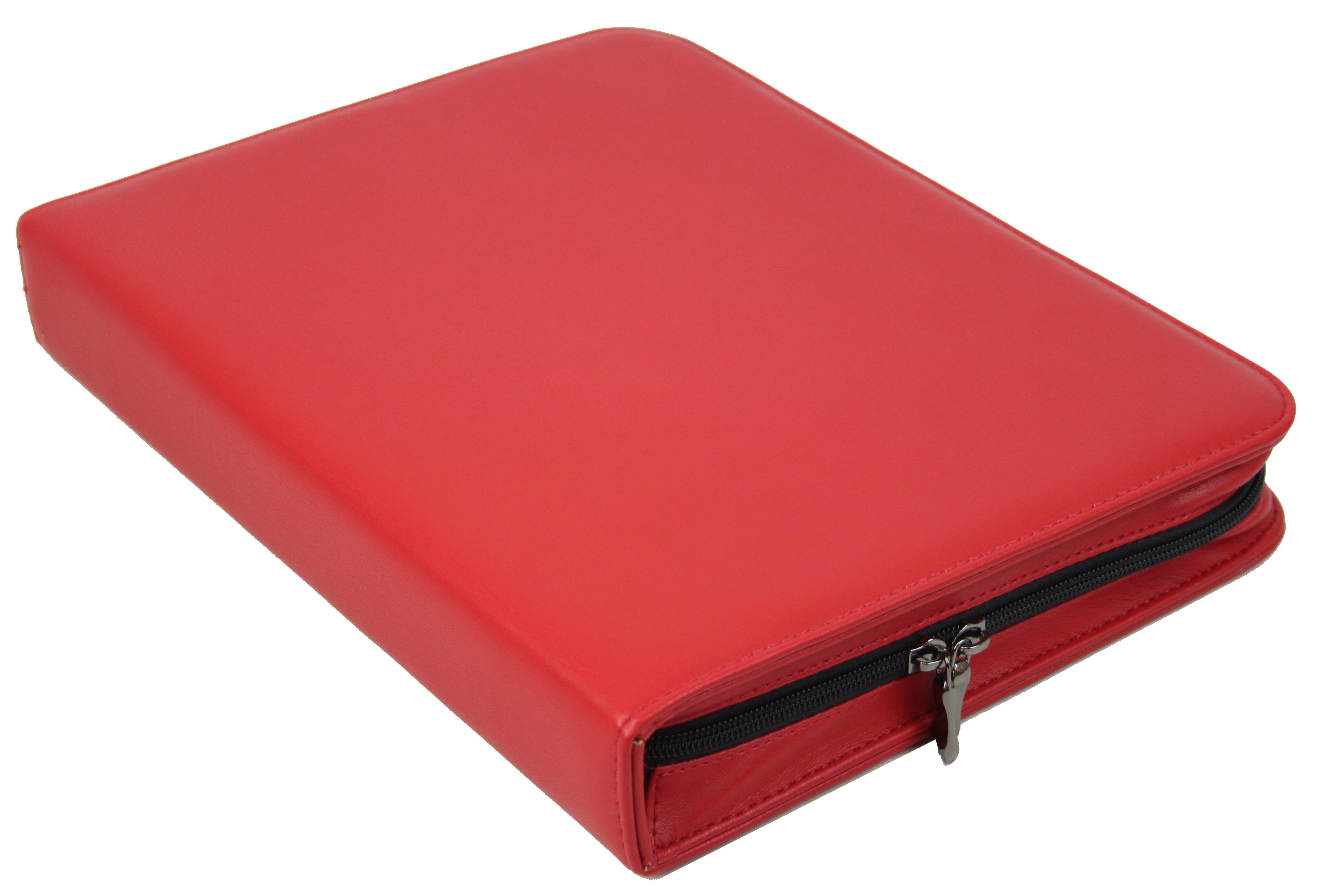 Папка деловая Portfolio женская из искусственной кожи Красный (Portbw03 red)