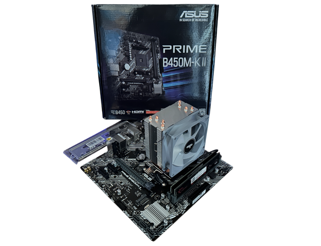 Материнская плата/игровой комплект Asus B450/Ryzen 7 5700X/16 GB DDR4