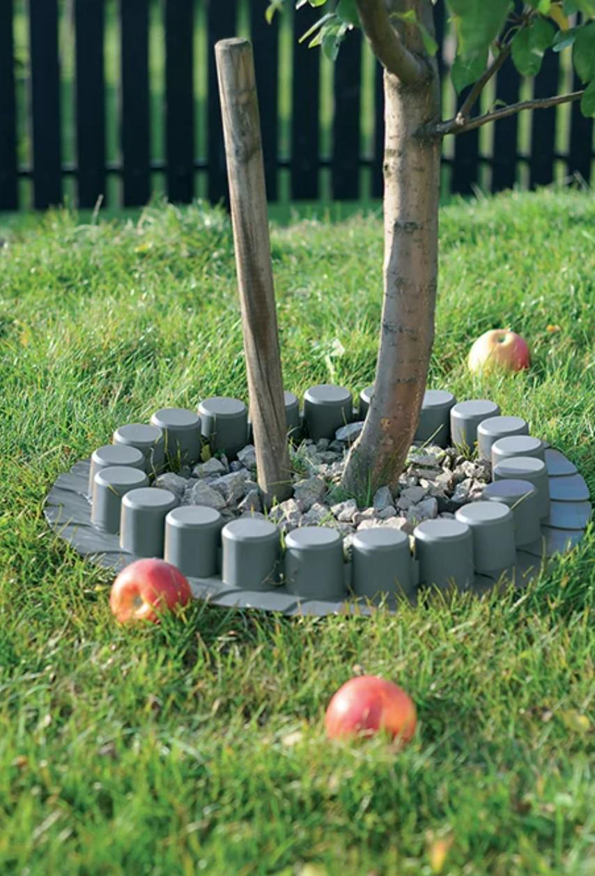 Бордюр садовий Prosperplast Palisada ogrodowa 4,05 м Сірий (IPAL7-S433) - фото 5