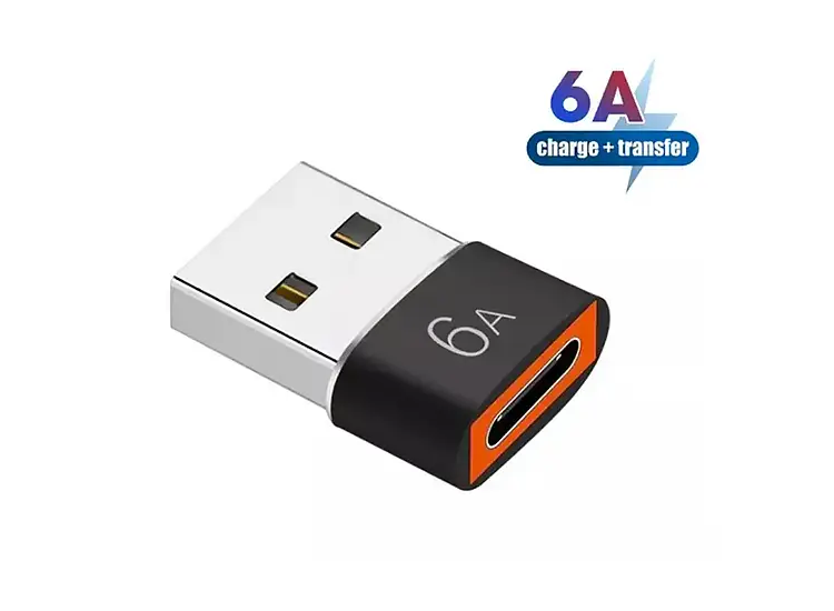 Переходник USB-C Female на USB-A Male для смартфона - фото 6