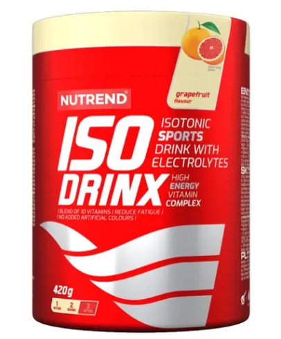 Изотоник в порошке Nutrend Isodrinx Грейпфрут 420 г