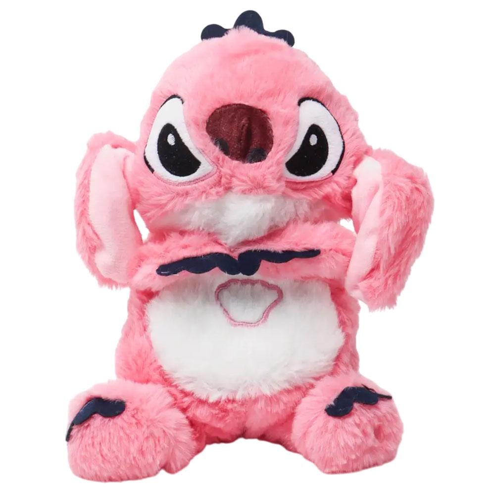 М’яка іграшка Веселий Стіч з диханням і рухомими вушками 23 см Рожевий