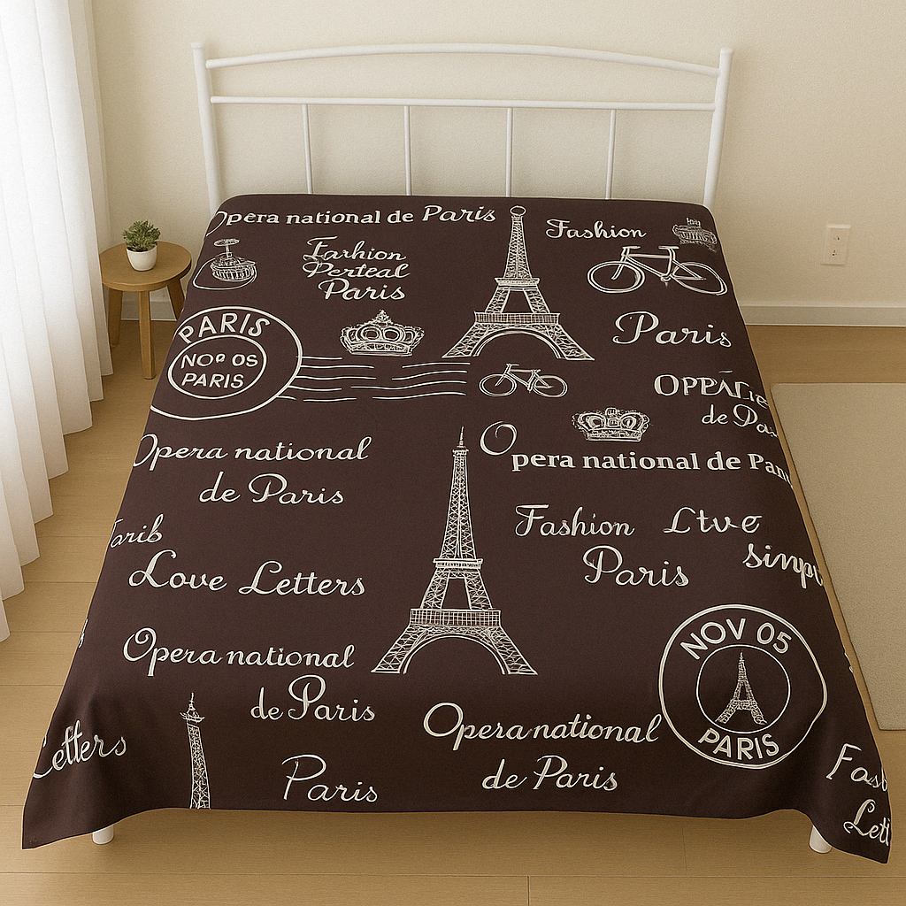 Пододеяльник полиэстер Paris 180х220 см (TT85-2804P/WP/x180)