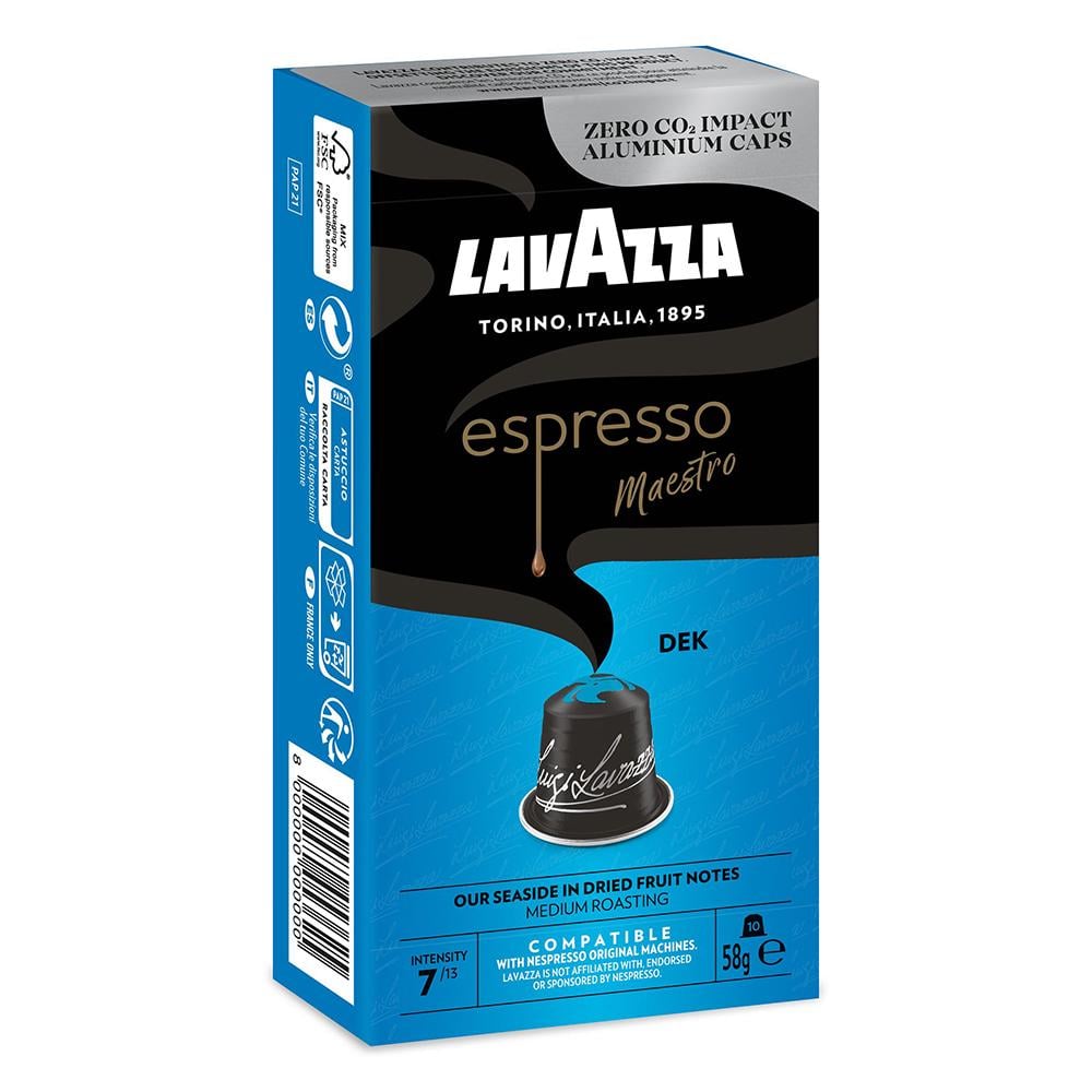 Кава в капсулах Lavazza NCC ALU Espresso Dek без кофеїну 10 капсул - фото 3 Кава в капсулах Lavazza NCC ALU Espresso Dek без кофеїну 10 капсул - фото 3