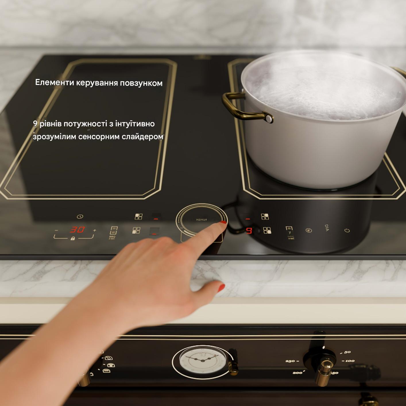 Плита индукционная KLARSTEIN KLARSTEIN Victoria 60 см 7400 Вт (10040201) - фото 6
