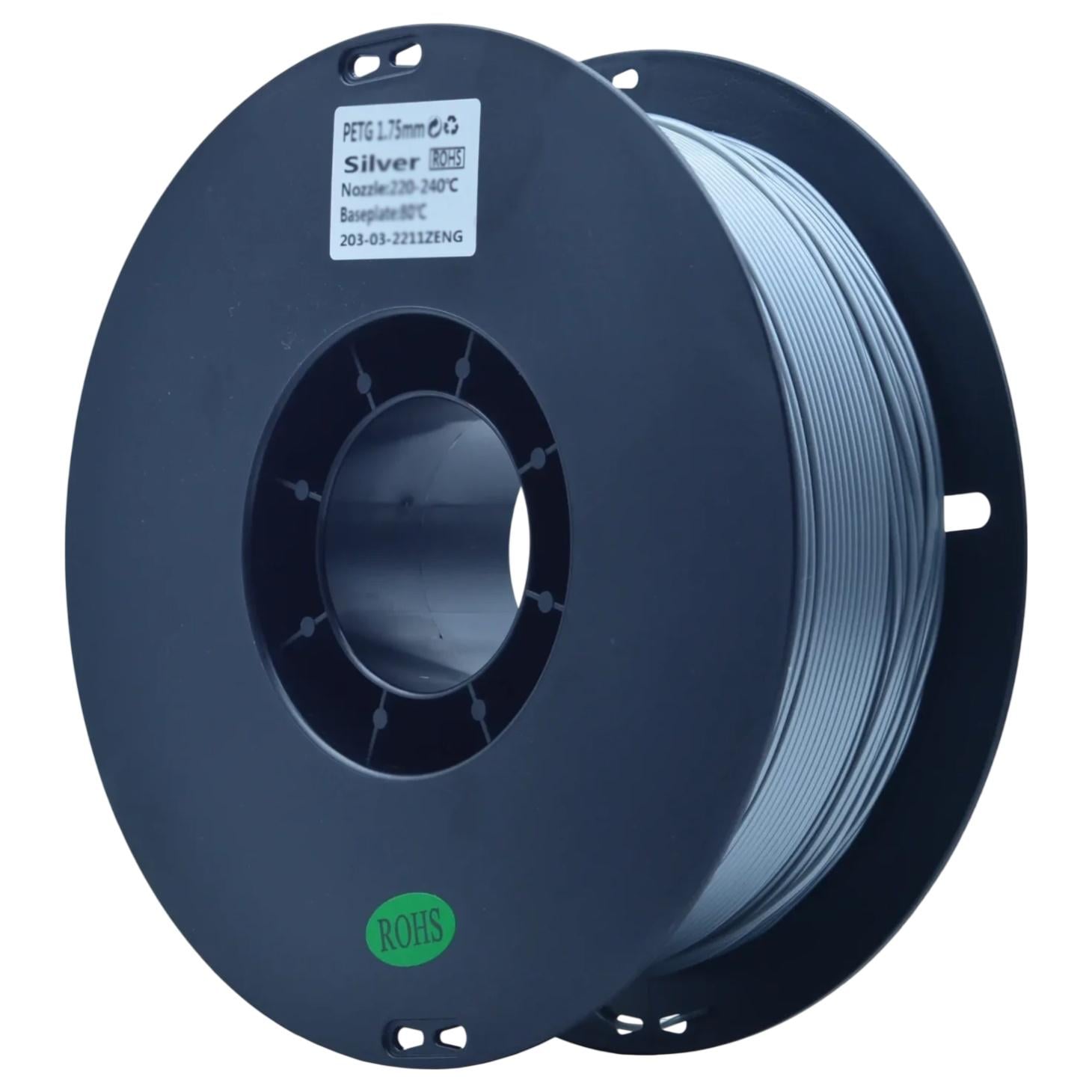 Пластик Connexa PETG 1,75 мм 1 кг Silver (Con_PETG_Silver)